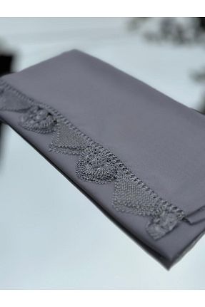 روسری طوسی شیفون NUMİSTORE - کد 814431211