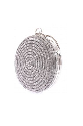 کیف مجلسی طوسی زنانه چرم مصنوعی Dgn - کد 660388951