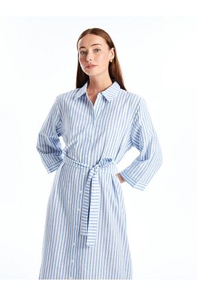 لباس آبی زنانه بافتنی LC Waikiki - کد 850538681