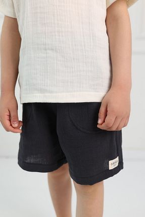 ست بالاتنه و پائین تنه طوسی بچه گانه بافتنی Cuckoo Cotton - کد 815774388