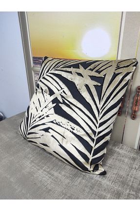 کوسن و روکش کوسن مشکی مخمل Evcimenhome - کد 850886396
