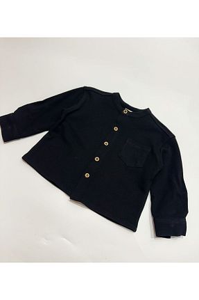 پیراهن مشکی بچه گانه گشاد BOBBY JR KİDSWEAR - کد 850670536