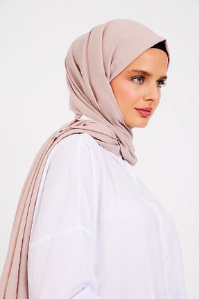 روسری سرمه ای پنبه ای cilekscarf - کد 850653543