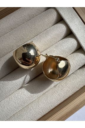 گوشواره جواهر طلائی روکش طلا ringbox - کد 773356373