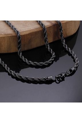 گردنبند استیل ( فولاد ) طوسی زنانه استیل (فولاد) VoNoCHoR - کد 735229914