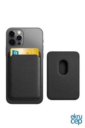 کاور و قاب مشکی iPhone 11 Ekru Cep - کد 850698584