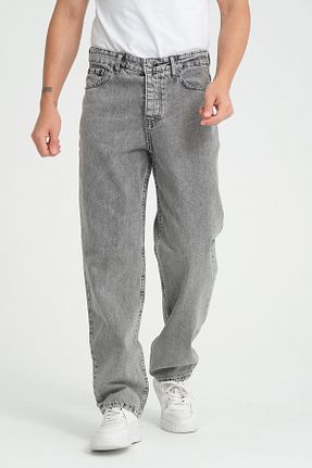شلوار طوسی مردانه بافتنی İLKCET MODA - کد 850468514