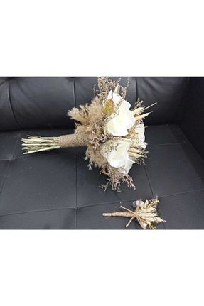 عقد و عروسی و حنابندان سفید Botanikelbuketleri - کد 201239600
