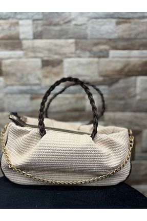 کیف دستی بژ زنانه ابعاد کوچک BAGS - کد 850706381