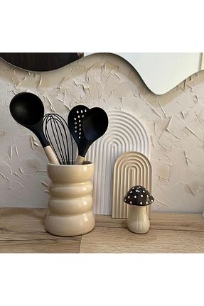 گلدان بژ Beton Derinia - کد 821137026