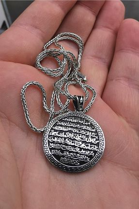 گردنبند نقره طوسی زنانه 925 عیار BY MAMEDOV - کد 272099099