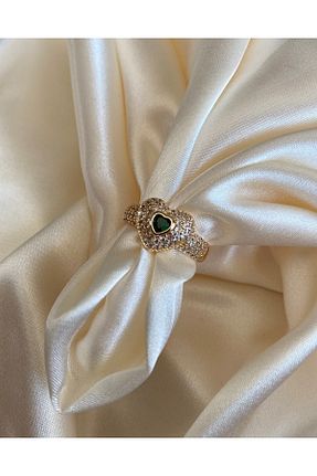 انگشتر جواهر طلائی زنانه زیرکن ringbox - کد 315931405