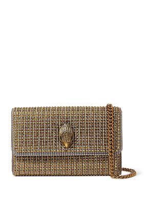 کیف دوشی بژ زنانه Kurt Geiger - کد 850813932