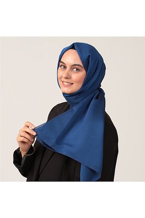 شال آبی زنانه شیفون ipekistanbul - کد 850827817