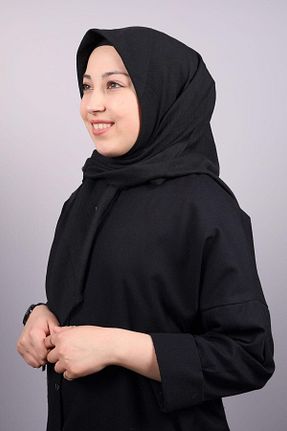 روسری مشکی 100 x 100 poloist - کد 307890789
