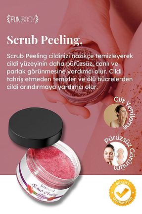 پیلینگ بدن مرطوب کننده FUNBODY - کد 366422225
