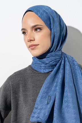 شال سرمه ای زنانه پلی استر JAWEL - کد 829098968