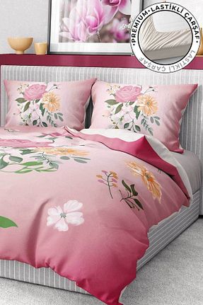 روتختی دونفره رنگی پنبه - ساتن Monohome - کد 267182845