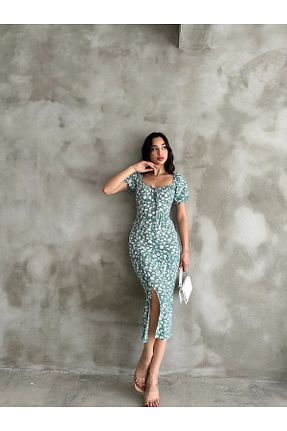 لباس سبز زنانه بافتنی EnterStore - کد 819483301