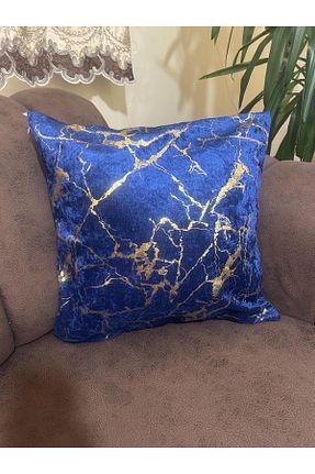 کوسن و روکش کوسن سرمه ای مخمل Tekstilsa - کد 803545521