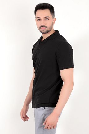 پیراهن مشکی مردانه رگولار JB John Borners - کد 850287582