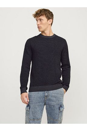 پلیور طوسی مردانه ساده Jack & Jones - کد 845915474