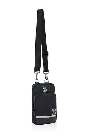 کیف دوشی مشکی مردانه پارچه ای U.S. Polo Assn. - کد 776432120