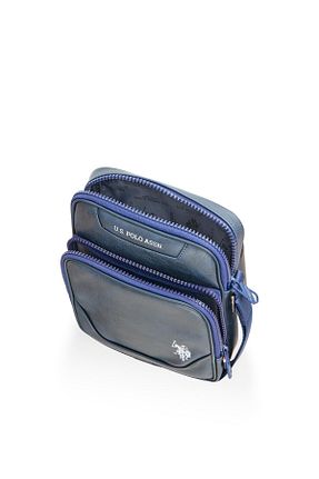 کیف پستچی سرمه ای مردانه چرم مصنوعی U.S. Polo Assn. - کد 833468087