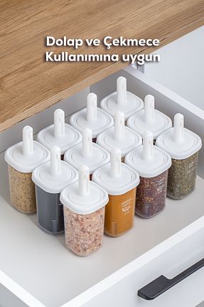 قفسه ادویه جات 14 Porsima - کد 850885478