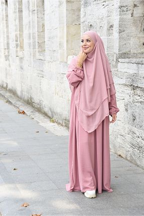 لباس حجاب صورتی زنانه Balon Nowa Scarf - کد 754539865