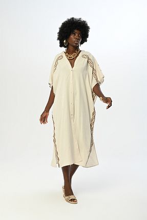 لباس بژ زنانه بافتنی Orfeo Negro - کد 850879361