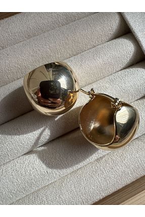 گوشواره جواهر طلائی روکش طلا ringbox - کد 773356373