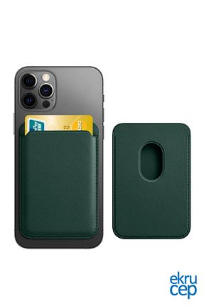 کاور و قاب سبز iPhone 11 Ekru Cep - کد 850699147