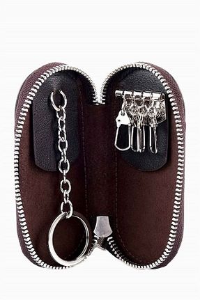 کیف پول قهوه ای زنانه سایز متوسط DAMY - کد 314263383