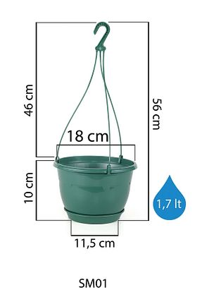 گلدان زرشکی ToXA - کد 359597158