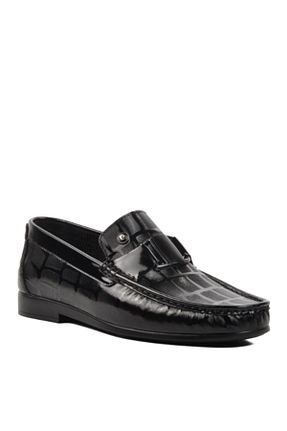 کفش لوفر مشکی مردانه چرم خالص Pierre Cardin - کد 850800382