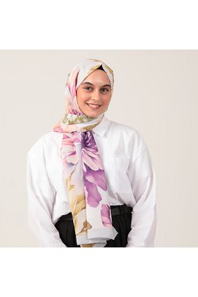 شال زرد زنانه ابریشم ipekistanbul - کد 850815131