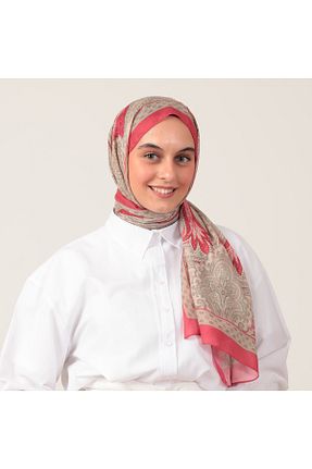 شال صورتی زنانه ابریشم ipekistanbul - کد 850828481