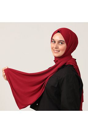 شال زرشکی زنانه پنبه ای ipekistanbul - کد 850820831