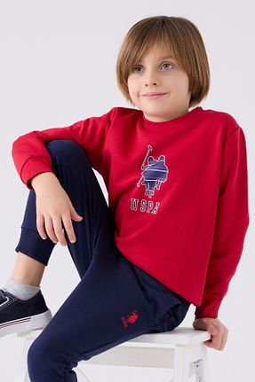 ست گرمکن قرمز مردانه %100 پنبه U.S. Polo Assn. - کد 850841595