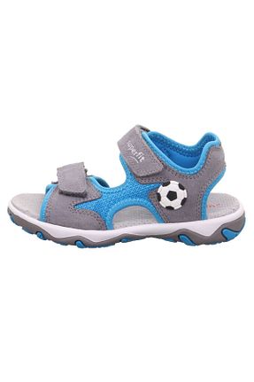 صندل طوسی بچه گانه پاشنه تخت Superfit - کد 683130675