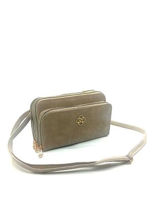 کیف مجلسی قهوه ای زنانه چرم مصنوعی MAC&MOS - کد 850695053