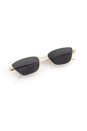 عینک آفتابی طلائی زنانه UV400 Pierre Lotus - کد 850910036