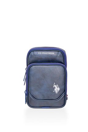 کیف دوشی سرمه ای مردانه پلی اورتان U.S. Polo Assn. - کد 771831480
