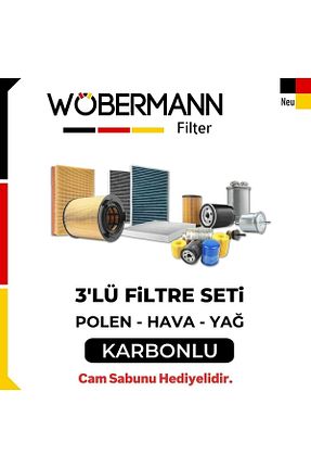 ست فیلتر خودرو Wöbermann - کد 689085072