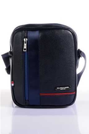 کیف دوشی سرمه ای زنانه چرم مصنوعی U.S. Polo Assn. - کد 4825946