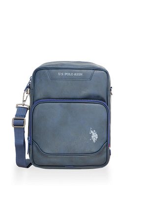 کیف پستچی سرمه ای مردانه چرم مصنوعی U.S. Polo Assn. - کد 833468087