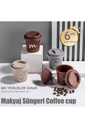 اسفنج آرایش قهوه ای mei - کد 345068068