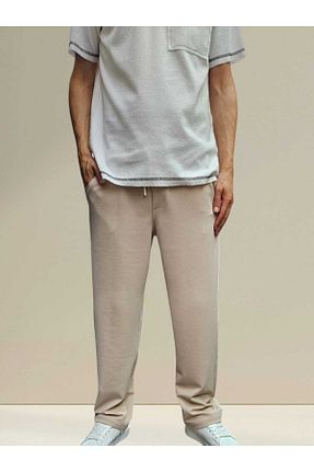 شلوار پارچه ای بژ زنانه بلند Athletic Sports - کد 838685586