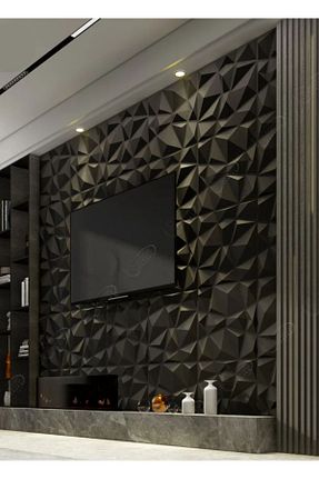 کاغذ دیواری مشکی Kendinden Yapışkanlı BELLA CARPETİ - کد 782089600